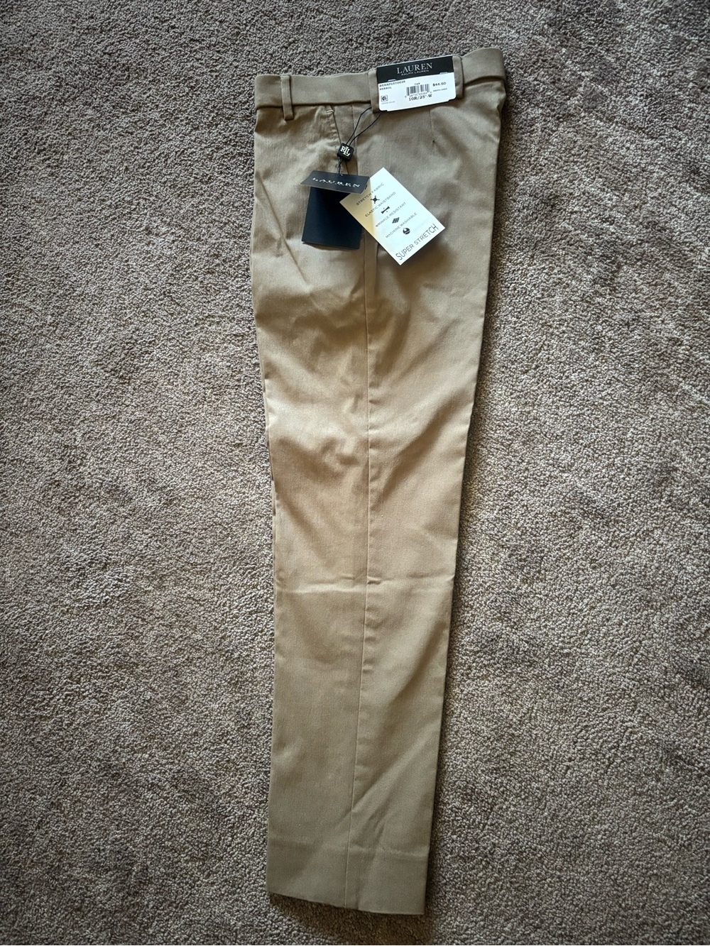 Lauren Ralph Lauren Boys Tailored Pants.  Size 10R/25”-W